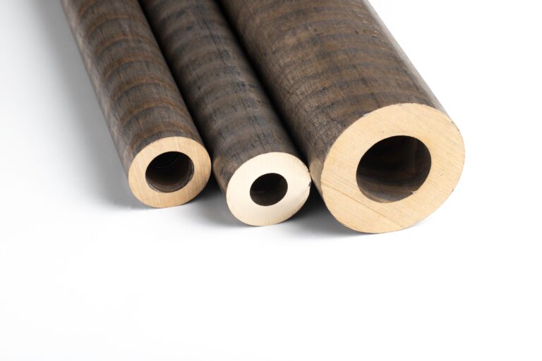 Bronze,Pipe,On,A,White,Background